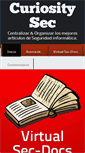 Mobile Screenshot of curiositysec.com